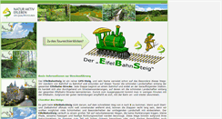 Desktop Screenshot of eifelbahnsteig.de